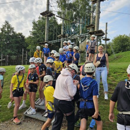 Hochseilgarten Worriken Bütgenbach Gruppenaktivität