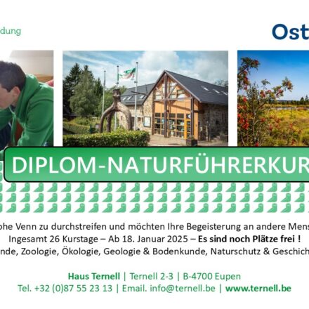 Bild mit Info Naturfütattfindethrerkurs der im Haus Ternell s