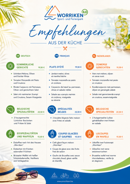 Sommerkarte Worriken