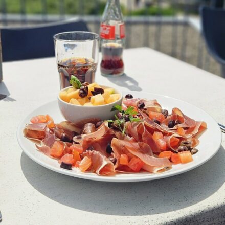 Sommerkarte Worriken Schinken Melone