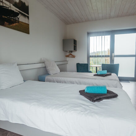 Sporthouse B&B – Worriken Bütgenbach - Blick ins Interieur