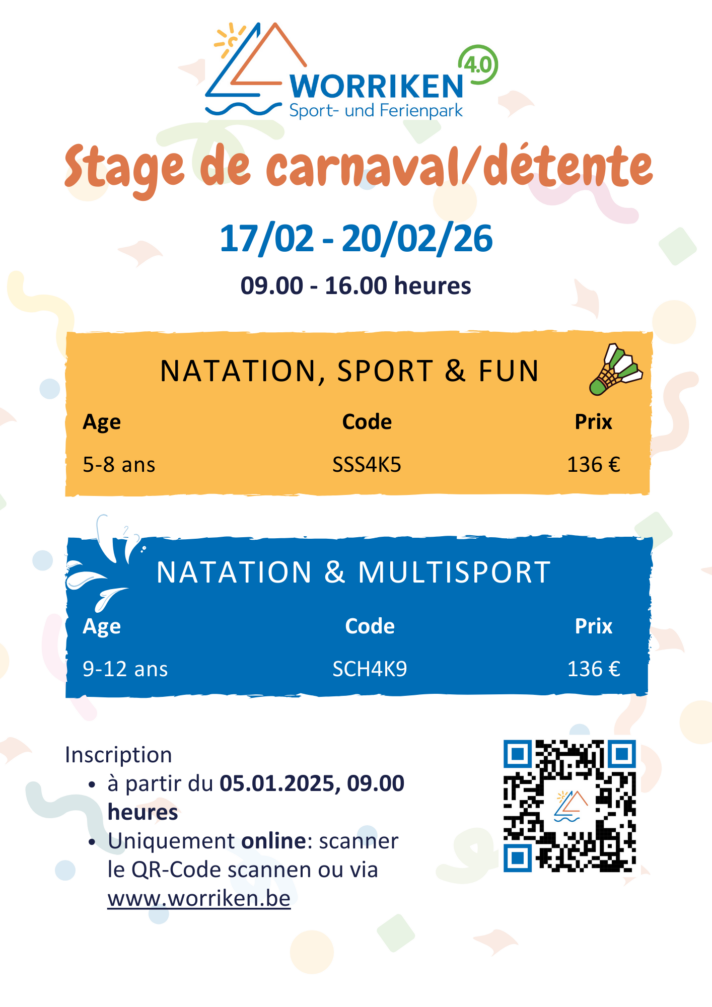 Stage de carnava-détente 2026