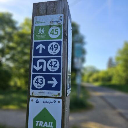 Wandern Knotenpunkt Worriken